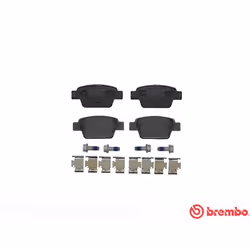 Set di pastiglie freno BREMBO P 23 080, posteriore - Vista aggiuntiva 4