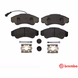Set di pastiglie freno BREMBO P 23 092, anteriore - Vista aggiuntiva 4