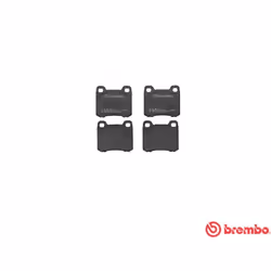 Set di pastiglie freno BREMBO P 50 013, posteriore - Vista aggiuntiva 4