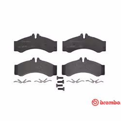 Set di pastiglie freno BREMBO P 50 028, anteriore, posteriore - Vista aggiuntiva 4