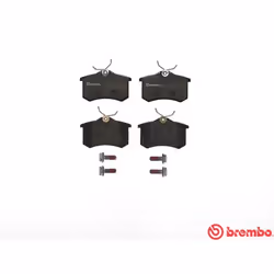 Set di pastiglie freno BREMBO P 85 017, posteriore - Vista aggiuntiva 4