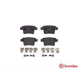 Set di pastiglie freno BREMBO P 24 063, posteriore