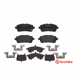 Set di pastiglie freno BREMBO P 16 013, anteriore