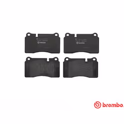 Set di pastiglie freno BREMBO P 44 018, anteriore