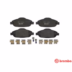 Set di pastiglie freno BREMBO P 61 101, anteriore
