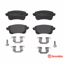 Set di pastiglie freno BREMBO P 68 064, posteriore