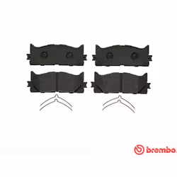 Set di pastiglie freno BREMBO P 83 117, anteriore