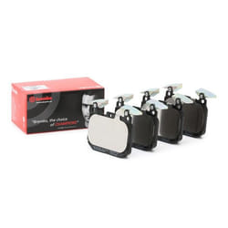 BREMBO P 06 088 Kit pastiglie freno predisposto per visualizzazione avviso usura con lamierino anticigolío senza accessori, con contrappesi