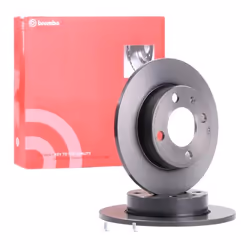 Disco freno; BREMBO; COATED DISC LINE; 230 9 4 pieno rivestito; per VOLKSWAGEN, SEAT, VW; 6N0615601A, 6N0615601B, 1JE615601,  ...