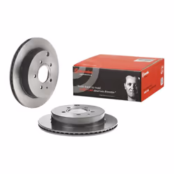 Disco freno BREMBO 09B54111 posteriore, ventilato, 1 Pezzo - Vista aggiuntiva 4