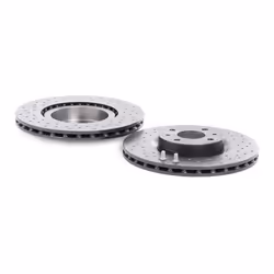 BREMBO Disco freno ABARTH: 500 / 595 / 695 Hatchback, 500C / 595C / 695C Cabrio COATED DISC LINE 22mm 4 perforato/ventilazione interna rivestito