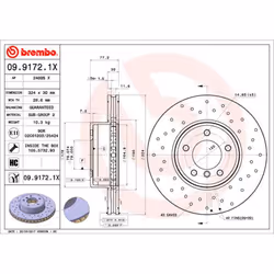 Altezza [mm]: 77. Articolo complementare/info integrativa 2: con bulloni/viti. Coppia spunto/serraggio [nm]: 120. Diametro ce ...