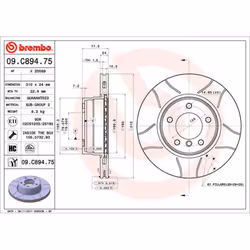 Altezza [mm]: 77. Articolo complementare/info integrativa 2: con bulloni/viti. Diametro centraggio [mm]: 79. Diametro esterno ...