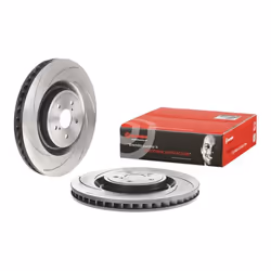 Disco freno BREMBO 09C26611 anteriore, ventilato, fessura, altamente carbonizzato, 1 Pezzo - Vista aggiuntiva 4