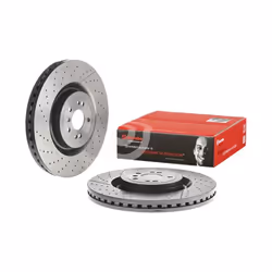 Disco freno BREMBO 09B80511 anteriore, ventilato, fessura, altamente carbonizzato, 1 Pezzo - Vista aggiuntiva 4