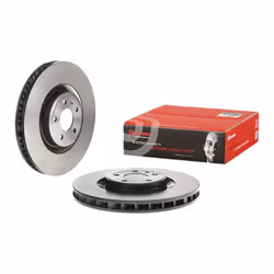 Disco freno BREMBO 09D93611 anteriore, ventilato, fessura, altamente carbonizzato, 1 Pezzo - Vista aggiuntiva 4