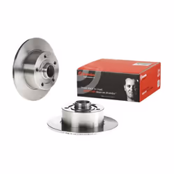 Disco freno BREMBO 08.6911.14, posteriore, pieno, 1 Pezzo - Vista aggiuntiva 4