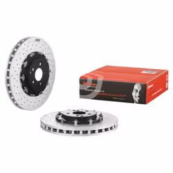 Disco freno BREMBO 9931333 anteriore, ventilato, fessura, altamente carbonizzato, 1 Pezzo
