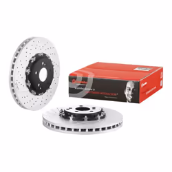 Disco freno BREMBO 9976423 anteriore, ventilato, fessura, altamente carbonizzato, 1 Pezzo - Vista aggiuntiva 4