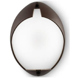 Lampada modello cocoup applique verticale 7w led 4000k corten 99513/36 - Sovil