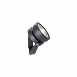 Faretto orientabile in alluminio. Diffusore in vetro trasparente. Illuminazione con 1 LED COB. Consumo: 20W. Resa: 200W. Risp ...