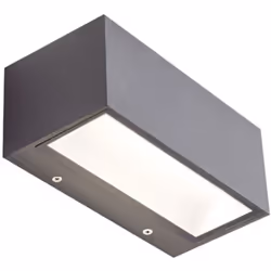Collezione BOX TUTTE LE MISURE PER I TUOI AMBIENTI ESTERNI L'applique da esterno biemissione Box in alluminio offre una soluz ...