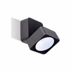 Punto luce led da parete Sovil Quadro 7W 4000K grafite - 99140/16 Punto luce led da parete in alluminio pressofuso con diffus ...