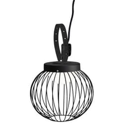 Lampada Portatile Contemporanea Cage Metallo Grafite Termplastico 20W Led 3000K
