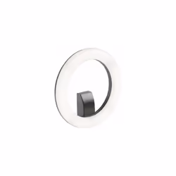 Lampada da parete in alluminio pressofuso. Luce diretta con diffusore in resina opalina. Finiture colori: bianco goffrato e g ...
