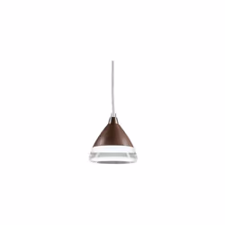 Sospensione con struttura in alluminio pressofuso. Illuminazione a LED 230V con alimentatore integrato. Luce diretta con diff ...