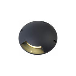 Lampada Segna Passo a Uno 1X1W a Led Colore Grigio Grafite per Esterno Linea Moon Sovil