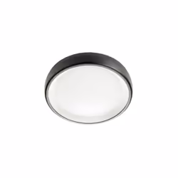 Plafoniera in termoplastico. Diffusore in termoplastico opalino. illuminazione con 54 LED SMD 2835. Consumo 13W. Resa: 130W. ...