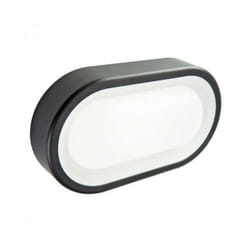Plafoniera Ovale a Led smd 8,5W Loft Grigio