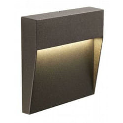 Illuminazione da parete semi incasso led quadrato piccolo 99154/27 - Sovil