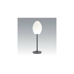 Piantana Lampada Grande a Uovo Colore Alluminio per Esterno Linea Lounge Livos