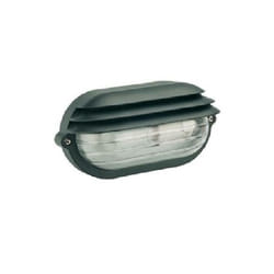 Plafoniera ovale Sovil palpebra da esterno nera - 787/06