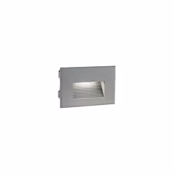 Incasso / Segnapasso in alluminio pressofuso. Diffusore in vetro satinato. Adatta all'installazione in casseformi standard. I ...