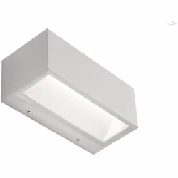 Applique in alluminio pressofuso. Diffusori in vetro trasparente. Consumo: 12W. Flusso luminoso nominale: 1550 lumen. Flusso ...