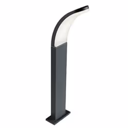 VIRGOLA-PALETTO 12W LED 4000K Applique in pressofusione di alluminio. Diffusore in resina opalina. Illuminazione a 120 LED SM ...