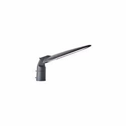 Testa-palo in alluminio pressofuso. Illuminazione a LED 230V con alimentatore integrato. Luce diretta con diffusore in termop ...
