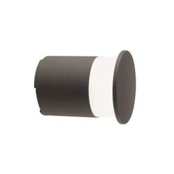 Applique Contemporanea Kep Alluminio Caffè 1 Luce Led 9W 3000K