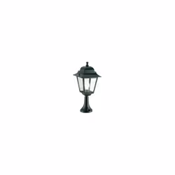 Paletto in pressofusione di alluminio. Diffusori in vetro trasparente. Altezza max lampada: 210mm. Alimentazione 230 V ~ 50 H ...
