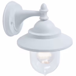 RONDO-APPLIQUE PICCOLA IN BASSO Applique in pressofusione di alluminio. Diffusore in termoplastico trasparente. Altezza max l ...