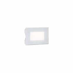 Incasso / Segnapasso in alluminio pressofuso. Diffusore in vetro satinato. Adatta all'installazione in casseformi standard. I ...