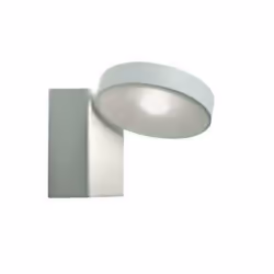 APPLIQUE TONDA Lampada da parete in alluminio pressofuso, nata per valorizzare con efficienza giardini, vialetti, camminament ...