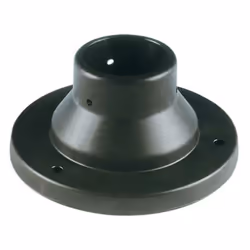 Sovil Base Per Palo Lanterna In Termoplastico Nero. Indispensabile Per Fissaggio A Terra. Palo 33/06 Diametro 6 cm adatto per ...