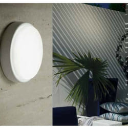Iperbriko - Plafoniera tonda in termoplastico Led 8 Watt