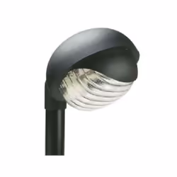 Testa palo da giardino tonda in materiale termoplastico. Il diffusore è in vetro stampato. E' adatta per pali dal diametro di ...