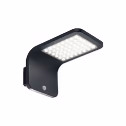 Collezione Street LUCE SOLARE Lampada solare da parete in alluminio pressofuso e termoplastico.. Nata per valorizzare con eff ...