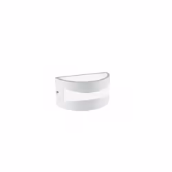 Applique Applique da Esterno a LED 10W 3000K Sovil Bianco Applique in alluminio pressofuso Finitura goffrata Diffusore in res ...